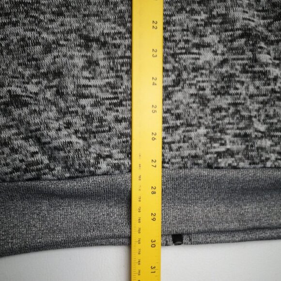 Mountain Ridge Men's Size 3XL Faux Fur Lined Grey Full Zip Jacket with Hood - Picture 9 of 9